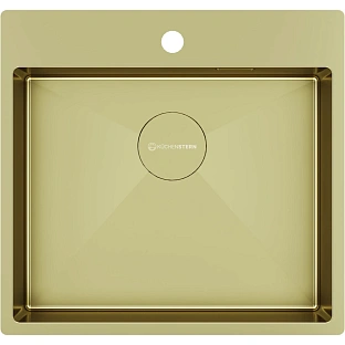 Мойка кухонная KUCHENSTERN WERK 60 507GL50 Золото