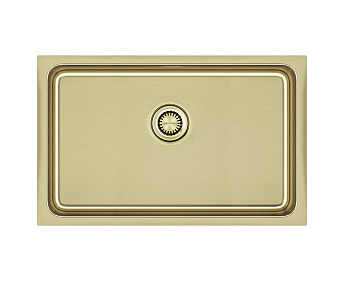 Мойка Paulmark VISTA 74 PM307444-LG светлое золото