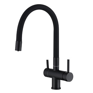 Смеситель Emar ЕС - 3015 black Смеситель Emar ЕС - 3015 black