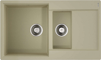 Мойка Omoikiri Daisen 86-2-BE Artgranit/ваниль(арт.4993471)