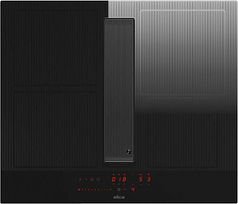 Индукционная стеклокерамич. панель с вытяжкой Elica NIKOLATESLA VELVET BL/A/60