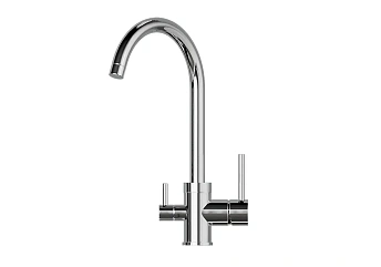 Смеситель GRANULA 2168, ХРОМ