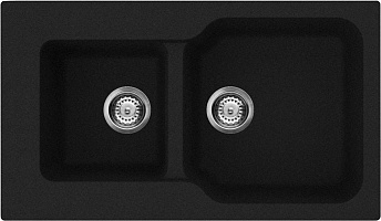 Кухонная мойка OMOIKIRI Maru 86-2-BL(арт.4993284) Кухонная мойка OMOIKIRI Maru 86-2-BL(арт.4993284)