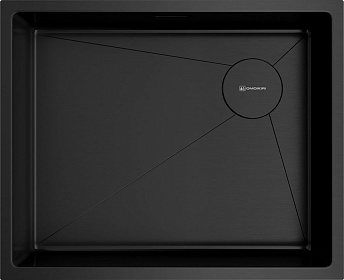 Кухонная мойка OMOIKIRI Taki 54-U/IF-GB Side SF нерж. сталь/графит (арт. 4997036)