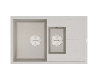 Мойка Paulmark FLUGEN 60/1,5 PM237850-GR серый