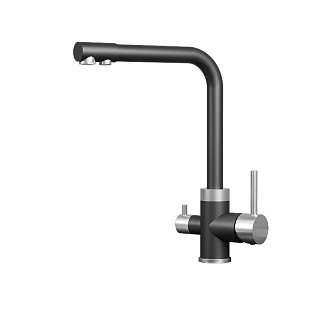 Смеситель GRANULA 5015, ШВАРЦ