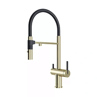 Смеситель Paulmark GRAVITY Gr213888-LG светлое золото