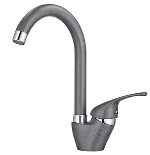 Смеситель GRANULA 1024, ГРАФИТ