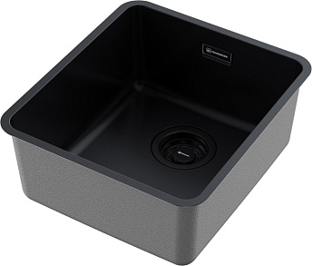 Кухонная мойка OMOIKIRI Omi 37-U/I-GB Ultra нерж.сталь/графит