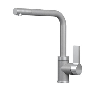 Смеситель GRANULA 5504, АЛЮМИНИУМ