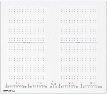 Индукционная стеклокерамич. панель MAUNFELD CVI594SF2WH
