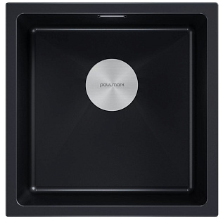 Мойка Paulmark LUMI 45UNI LU45-BLM черный