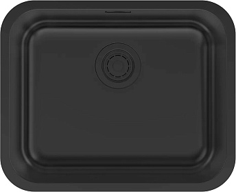 Мойка Paulmark VELLO 53 UNI VE53-MBN матовый черный