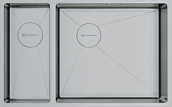 Кухонная мойка OMOIKIRI Taki 69-2-U/IF-IN-R Side(арт.4993182)