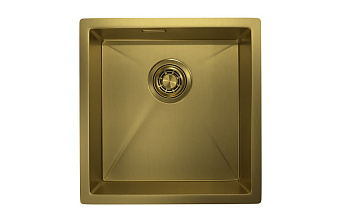 Мойка GRANULA 4445U, ЗОЛОТО САТИН
