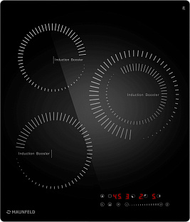 Индукционная стеклокерамич. панель MAUNFELD CVI453STBKC