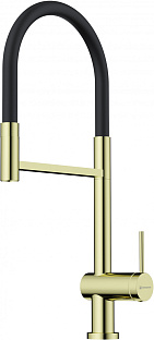 Смеситель OMOIKIRI Kanto-2 Plus-SB-LG-BL латунь/светлое золото/черный