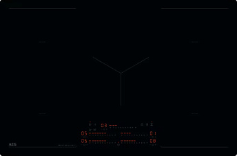 Индукционная стеклокерамич. панель AEG NIK85M30IB
