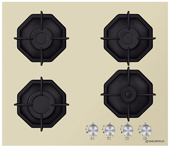 Встраиваемая газовая варочная панель MAUNFELD EGHG.64.2CBGI/G