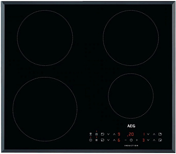 Индукционная стеклокерамич. панель AEG IKR64301FB