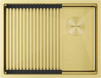 Мойка Paulmark NEXT-PRO 58 UNI PM705845-LG светлое золото