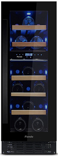 Встраиваемый винный шкаф Pando PVZB 30-16 CRR
