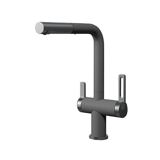 Смеситель GRANULA 8170, АЛЮМИНИУМ