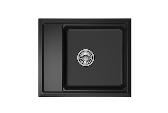 Мойка GRANULA Kitchen Space 6004, ЧЁРНЫЙ