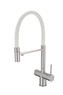 Смеситель Emar ЕС - 7024WHT Satin
