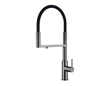 Смеситель Paulmark TORNADO To213402-GB глянцевый черный