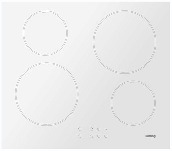 Индукционная варочная панель Korting HI 64042 BW