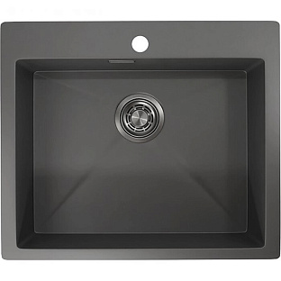 Мойка GRANULA 5951, ГРАФИТ МАТОВЫЙ