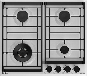Газовая панель Korting HG 6302 CTW Газовая панель Korting HG 6302 CTW