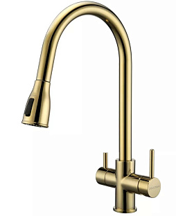 Смеситель Paulmark LANGE La214212-G золото