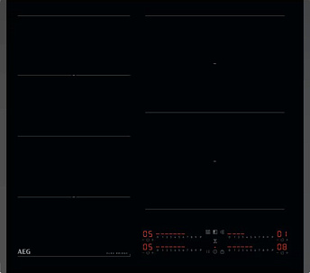Индукционная стеклокерамич. панель AEG TI64IG00FB