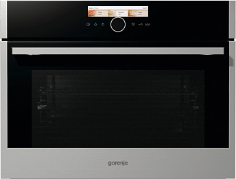 Духовой шкаф с функцией СВЧ Gorenje BCM598S18X