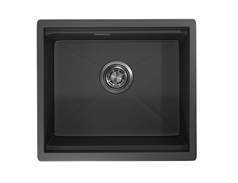 Мойка GRANULA Kitchen Space 5045U, ЧЕРНЫЙ МАТОВЫЙ
