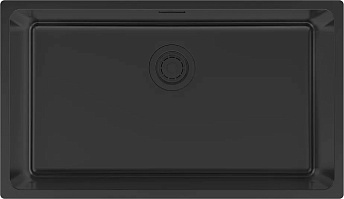 Мойка Paulmark YUNI 76 UNI YU76-MBN матовый черный