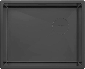 Мойка Paulmark NEXT-SKEW 54 UNI PM885444-MBN матовый черный