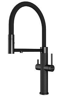 Смеситель Paulmark NEXUS DIAMOND Nd613999-GM вороненая сталь