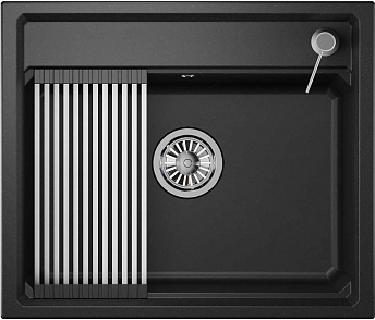 Мойка GRANULA Kitchen Space 6003, ЧЁРНЫЙ