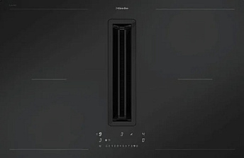 Индукционная стеклокерамич. панель с вытяжкой Miele KMDA 7876-1 FL