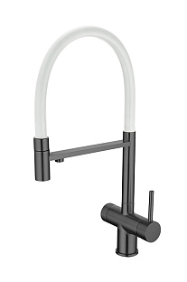 Смеситель Emar ЕС - 7024WHT PVD Dark