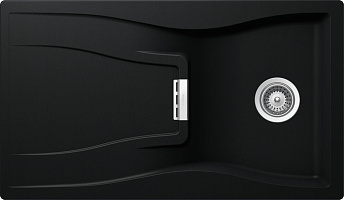 Мойка SCHOCK  Waterfall 45D (D-100) Cristadur 860х500 пуро