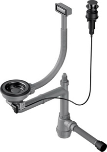 Арматура для одночашевых моек с клапаном-автомат WK-1-GM-A(арт.4956470)