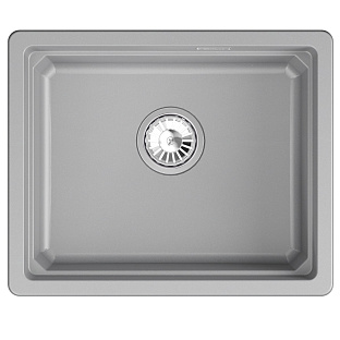 Мойка GRANULA Kitchen Space 5501iU, АЛЮМИНИУМ