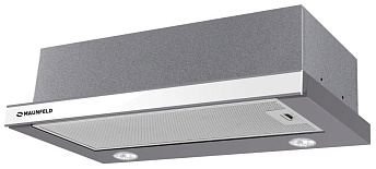 Встраиваемая вытяжка MAUNFELD VS SLIDE 60 Металлик/белое стекло Встраиваемая вытяжка MAUNFELD VS SLIDE 60 Металлик/белое стекло