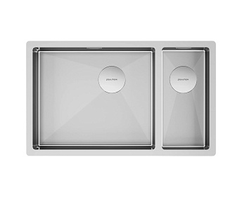Мойка Paulmark NEXT 69/2S UNI PM226944-BSL брашированная нерж.сталь