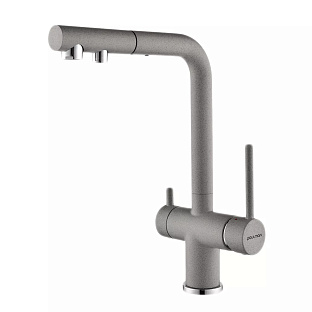 Смеситель Paulmark SERPENTINE Se213222-GR серый