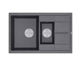 Мойка Paulmark FLUGEN 60/1,5 PM237850-DG графит